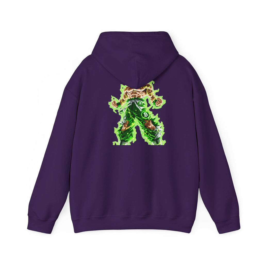 Silver Emerald Warrior Hoodie